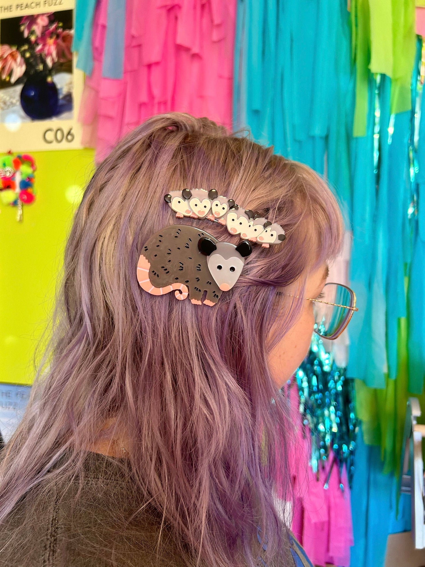 Possum Family Clip Set SALE WAS £16.15