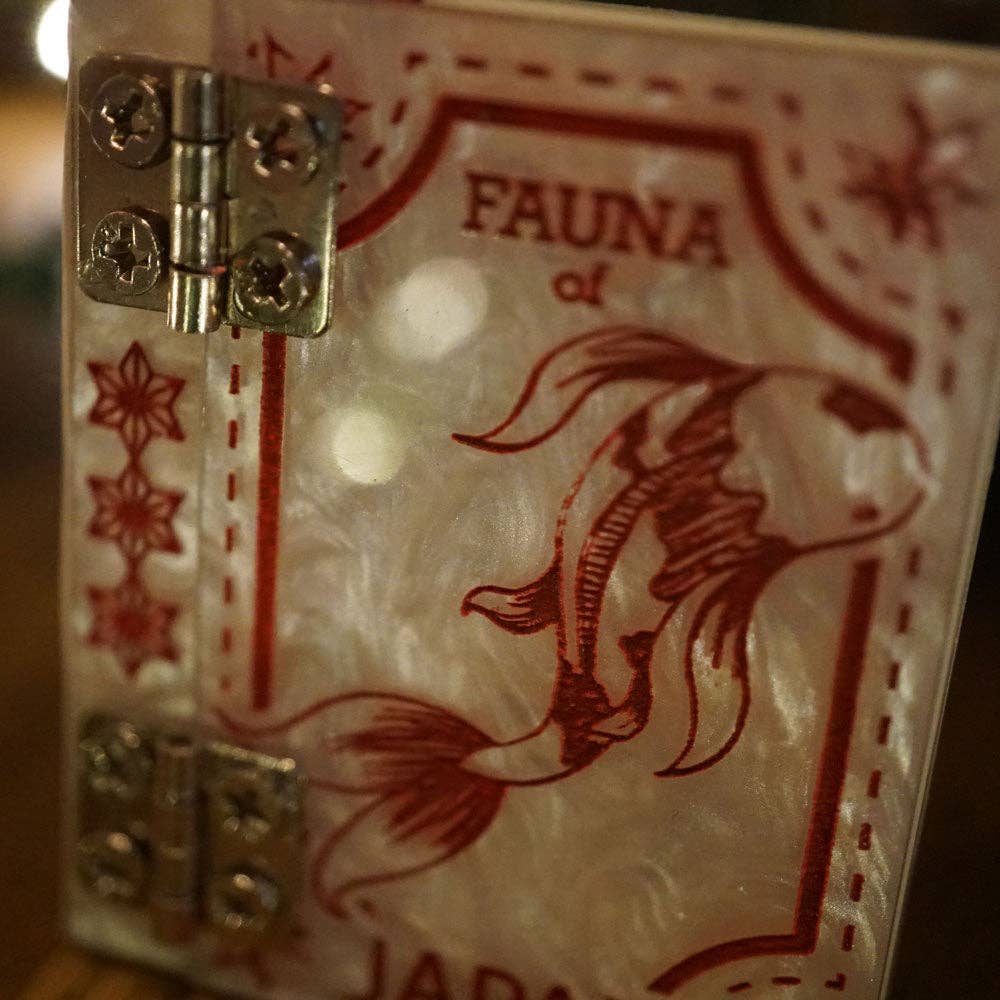 Japan Book Brooch