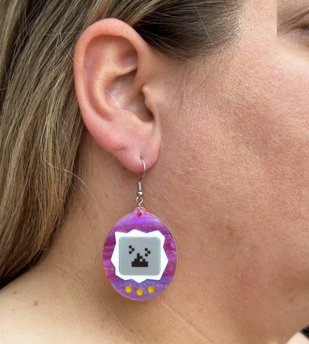 Baby Robot Earrings