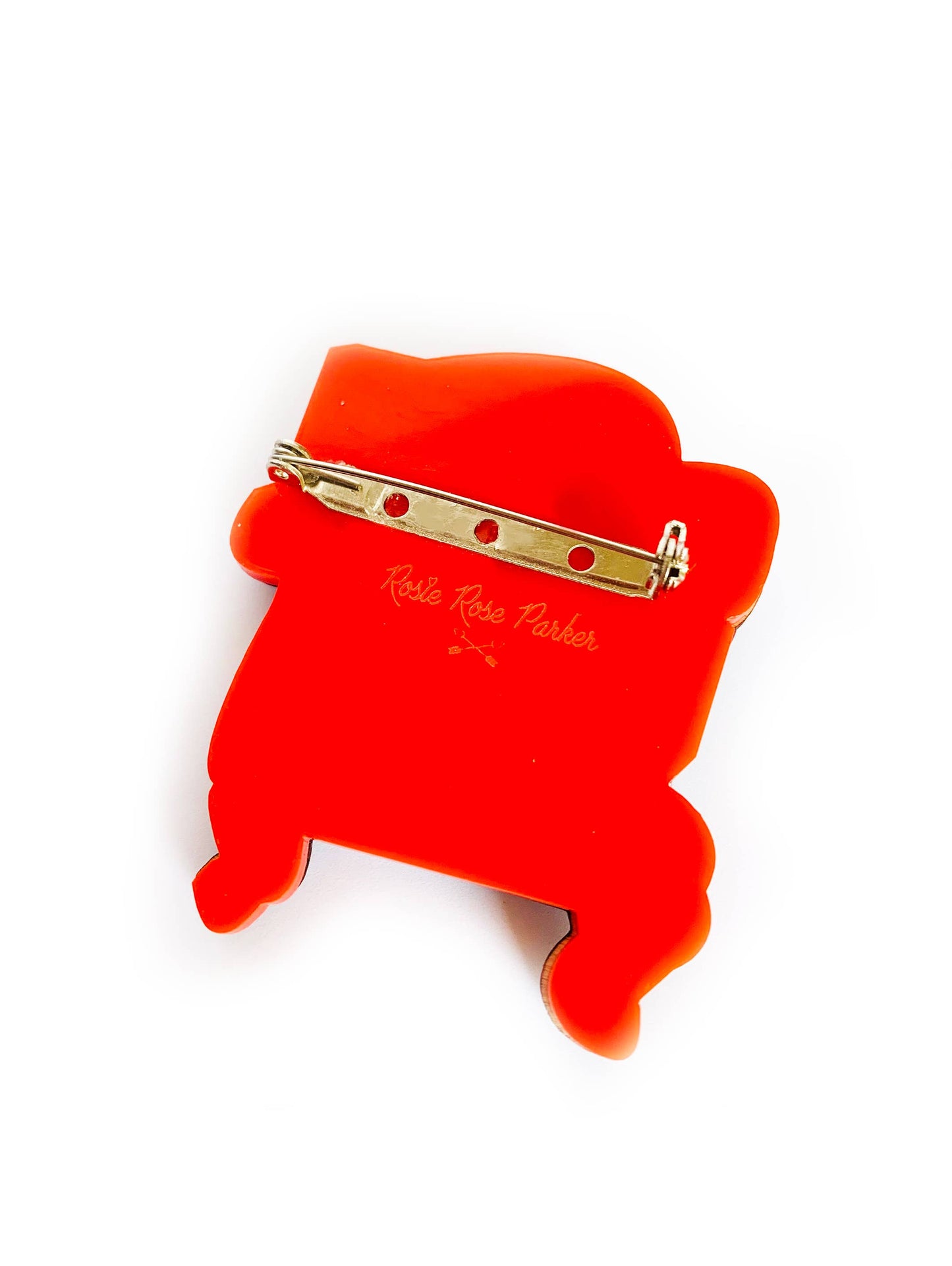 Juliette the lover of shoes brooch