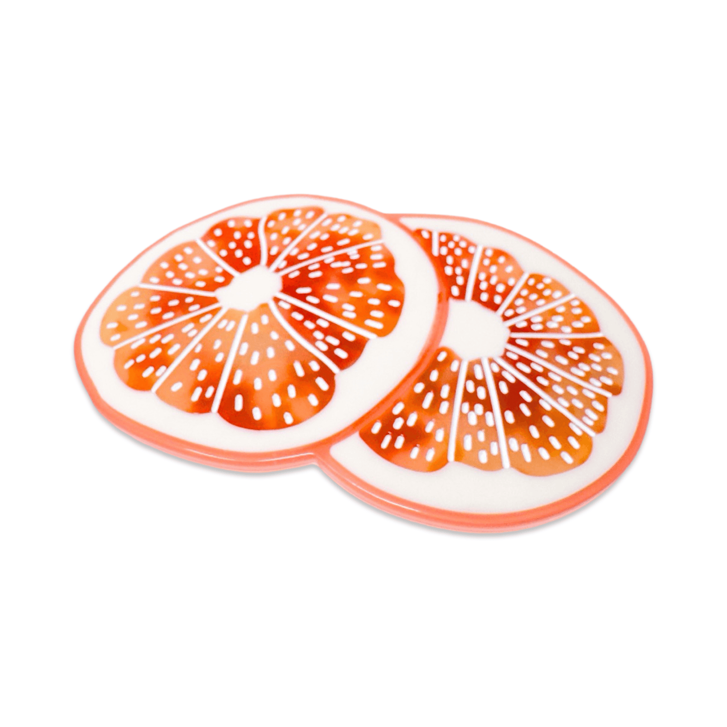 Grapefruit French Barrette