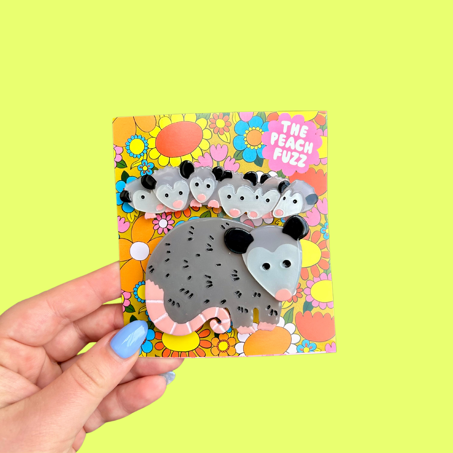 Possum Family Clip Set SALE WAS £16.15