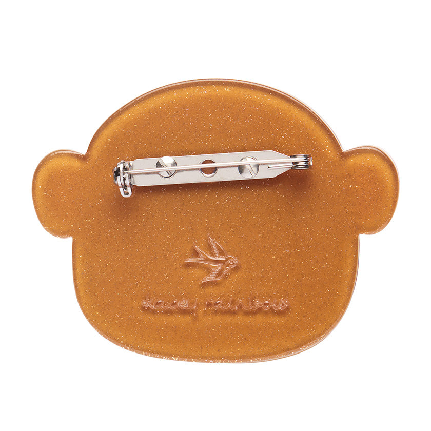 Miah the Meerkat Brooch