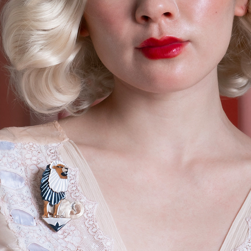 Golden Pride Brooch