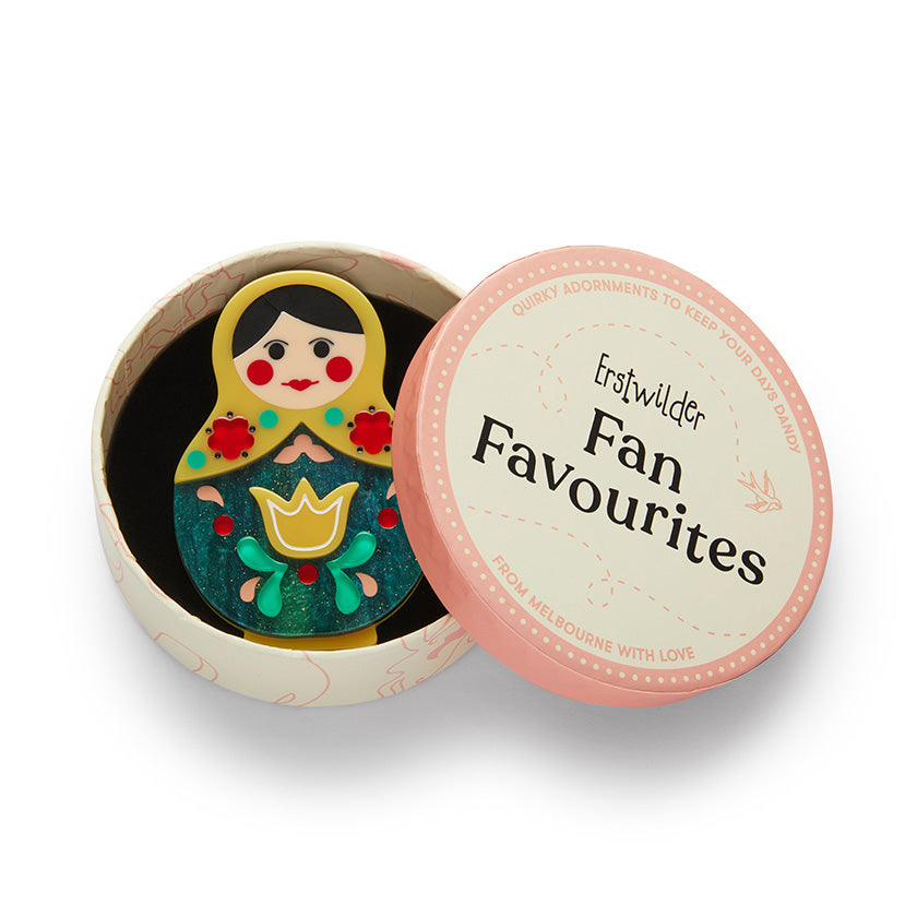 Matryoshka Memories Brooch