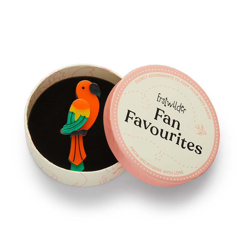 Panchas Parrot Brooch