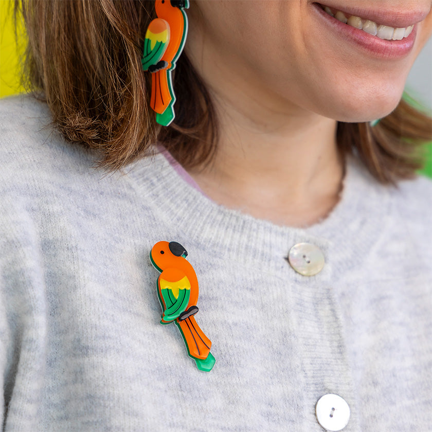 Panchas Parrot Brooch