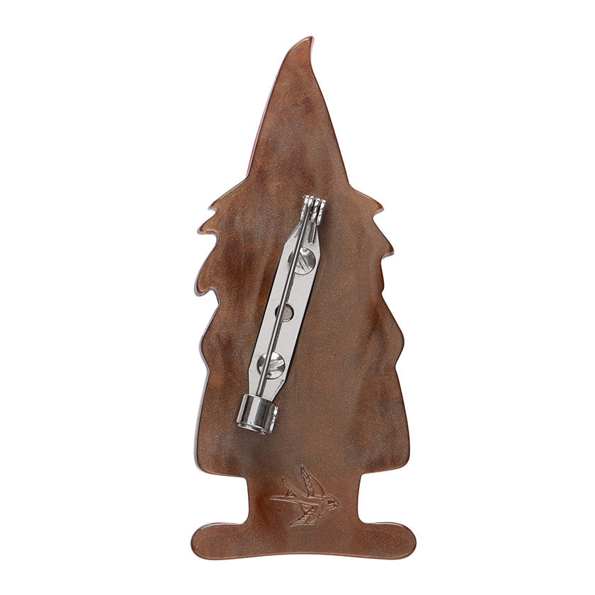 There's No Place Like Gnome Brooch