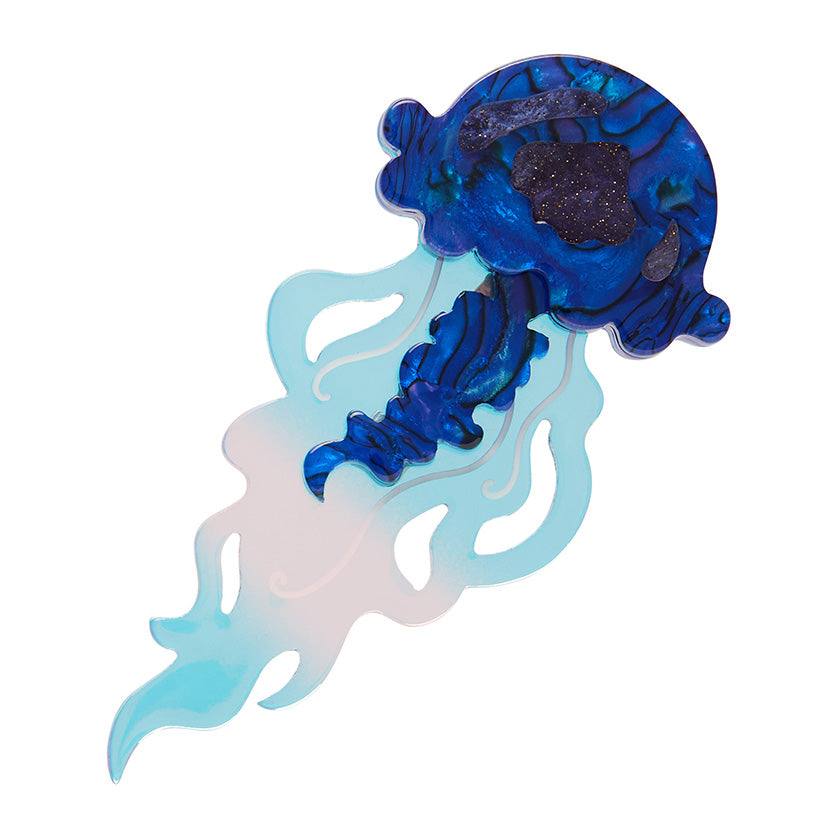 Slippin Under Brooch