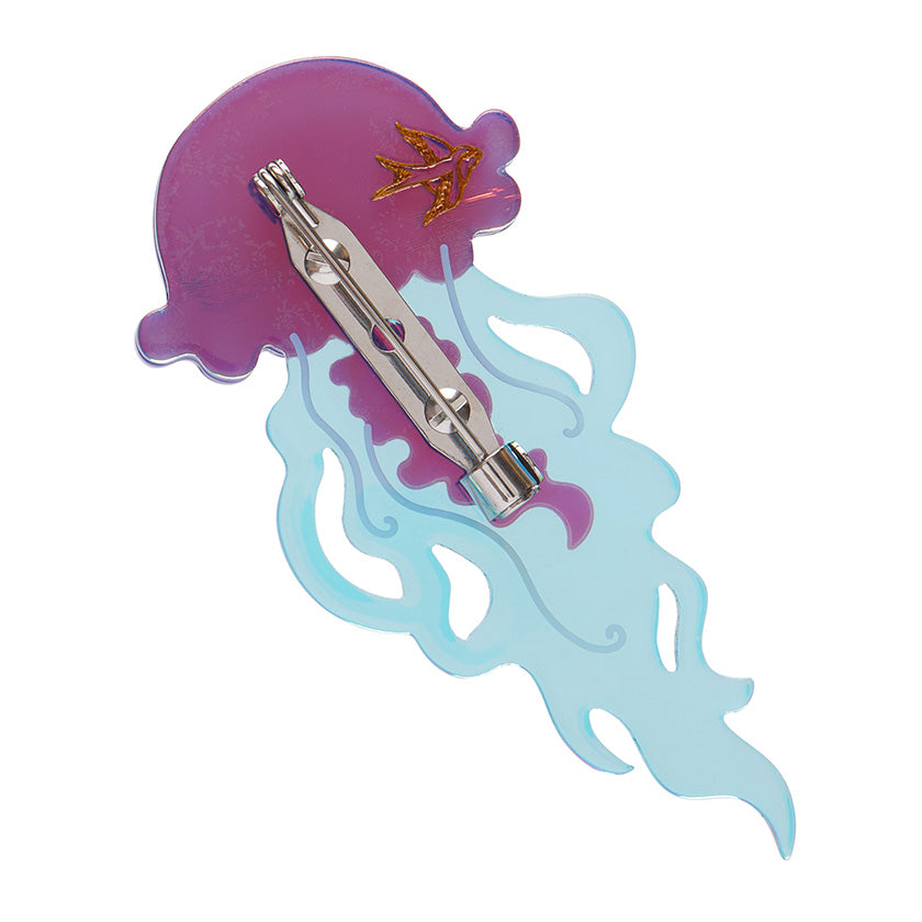 Slippin Under Brooch