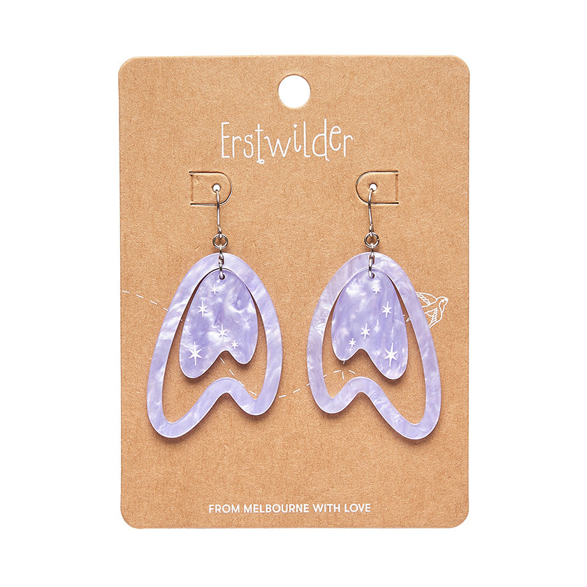 Atomic Boomerang Essential Earrings - Lilac