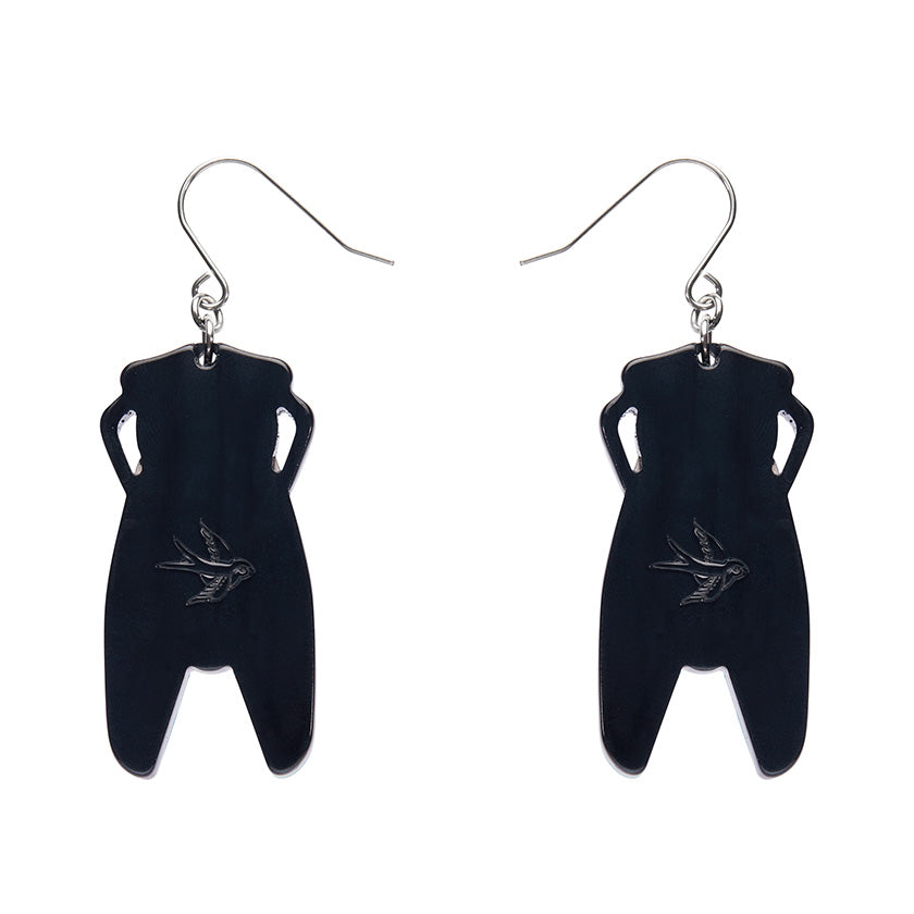 Deco Cicada Drop earrings