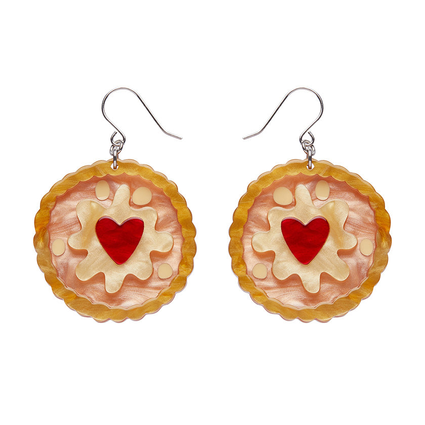 Jammie Dodger Drop Earrings