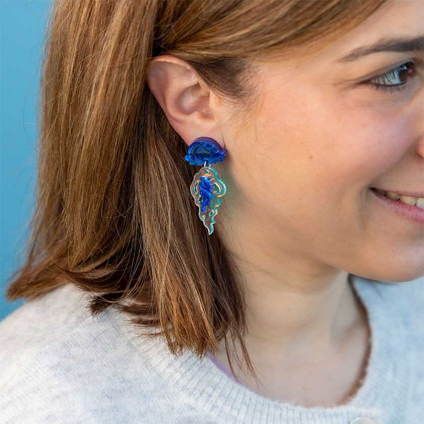 Slippin Under Stud Earrings