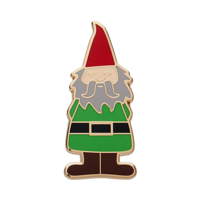 Theres No Place Like Gnome Enamel Pin