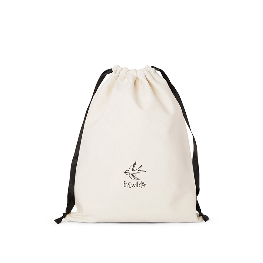 Erstwilder logo drawstring bag small 20 x 27cm