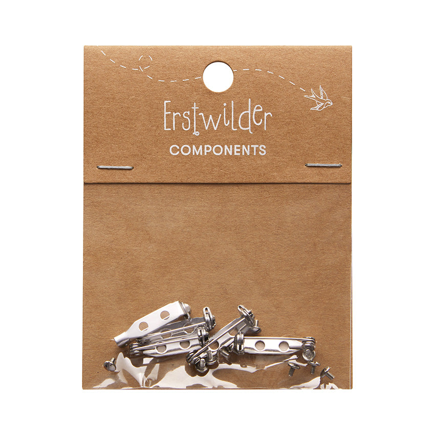 Erstwilder 20 mm brooch clasp - pack of 5