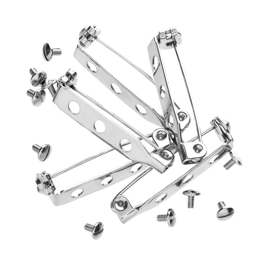 Erstwilder brooch 28 mm brooch clasps - pack of 5