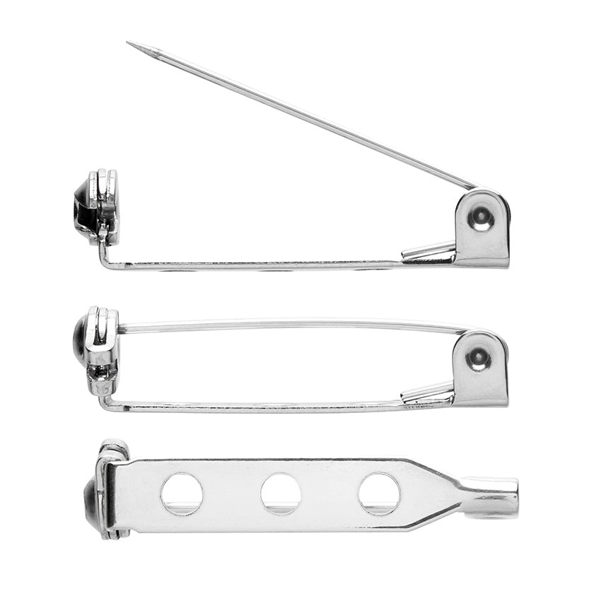 Erstwilder brooch 28 mm brooch clasps - pack of 5