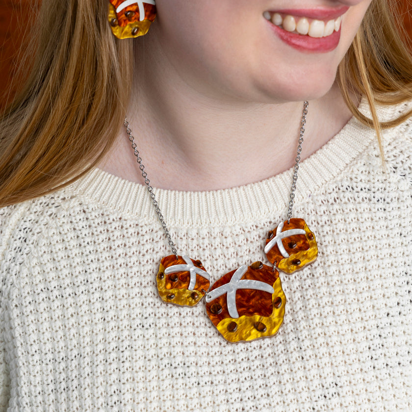 Hot Cross Cravings necklace
