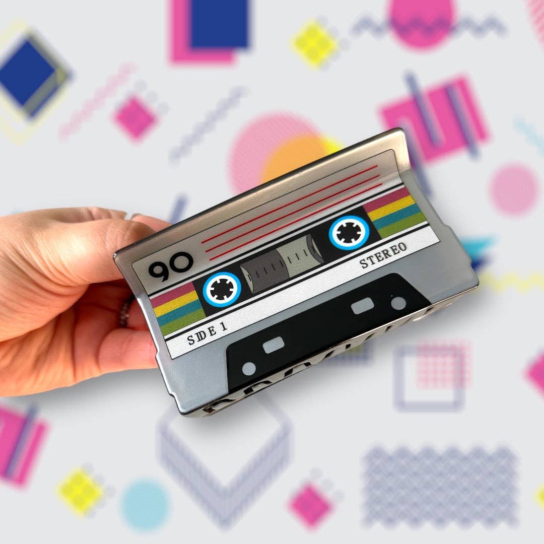 Cassette Tape Hair Claw Clip