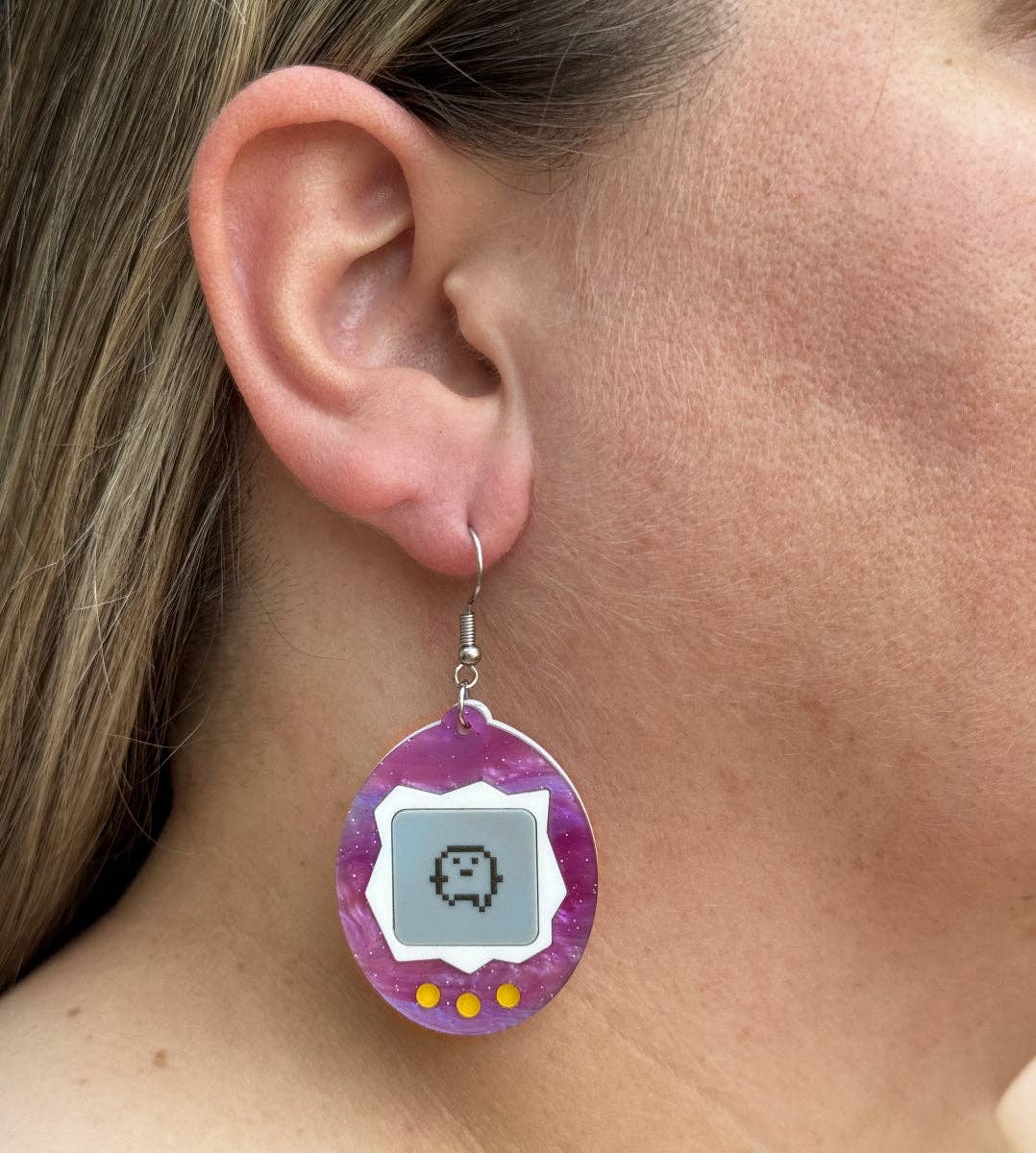 Baby Robot Earrings