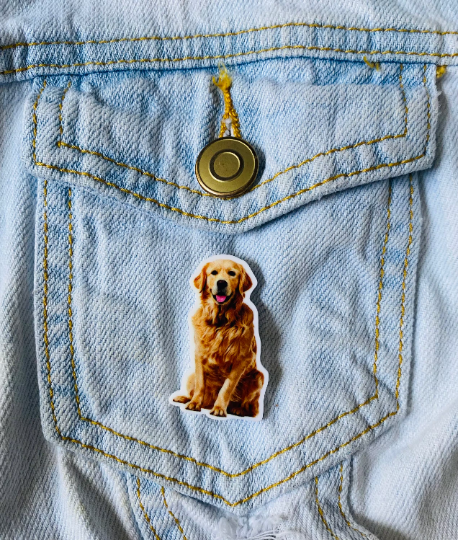 Dog resin brooch - Westie Yorkie Daschund Retriever Spaniel