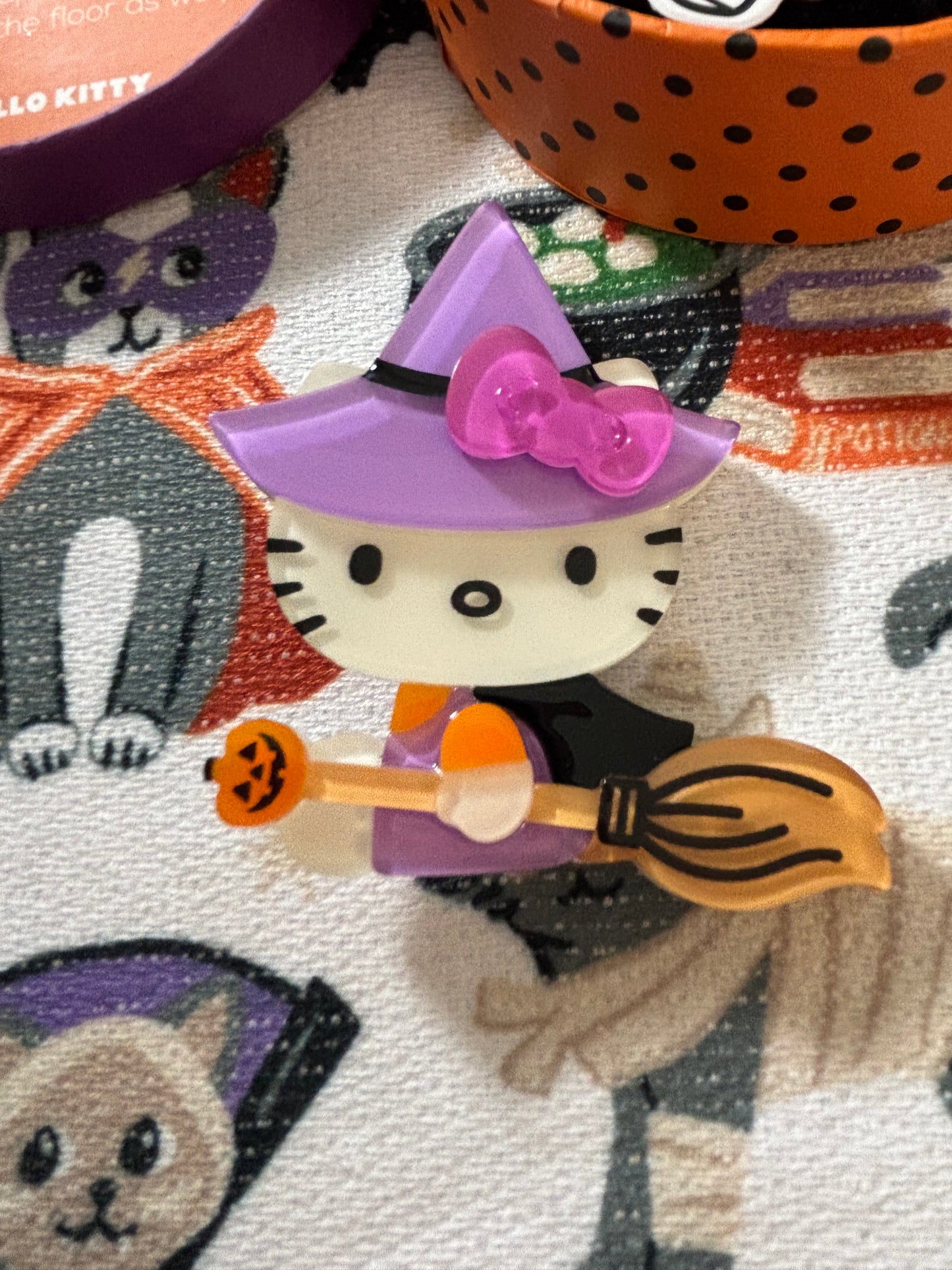 Pre Owned -  Learn to Spell Hello Kitty Brooch