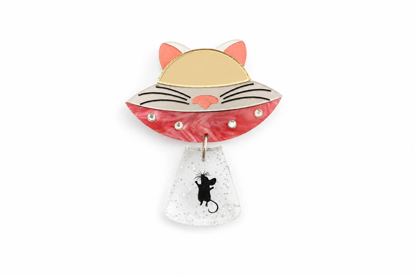 Cat UFO button cover expected 24th June