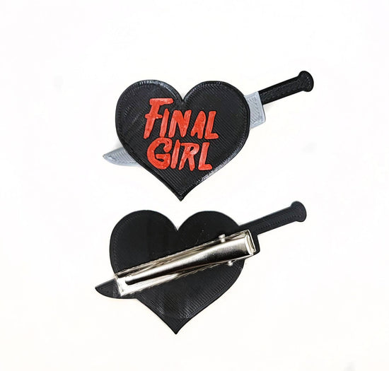 Final Girl Horror Movie Hair Clips