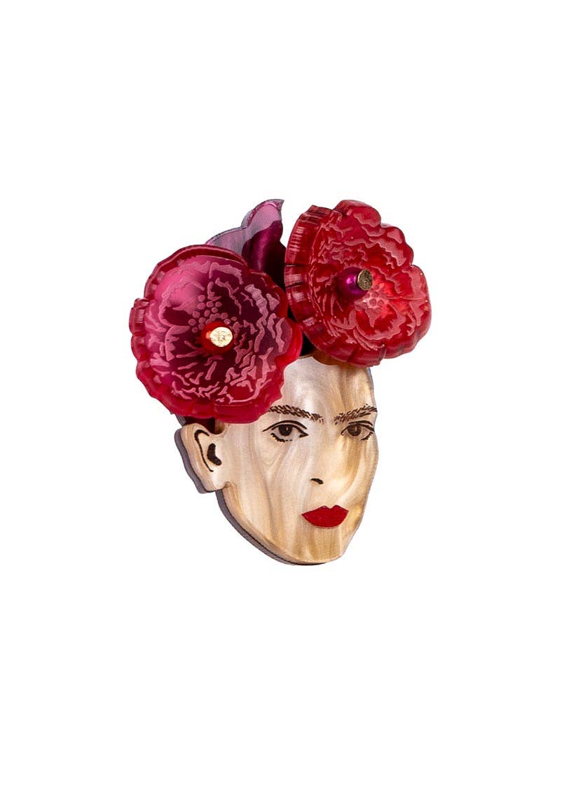 Frida Kahlo Brooch - pre order expected before end July