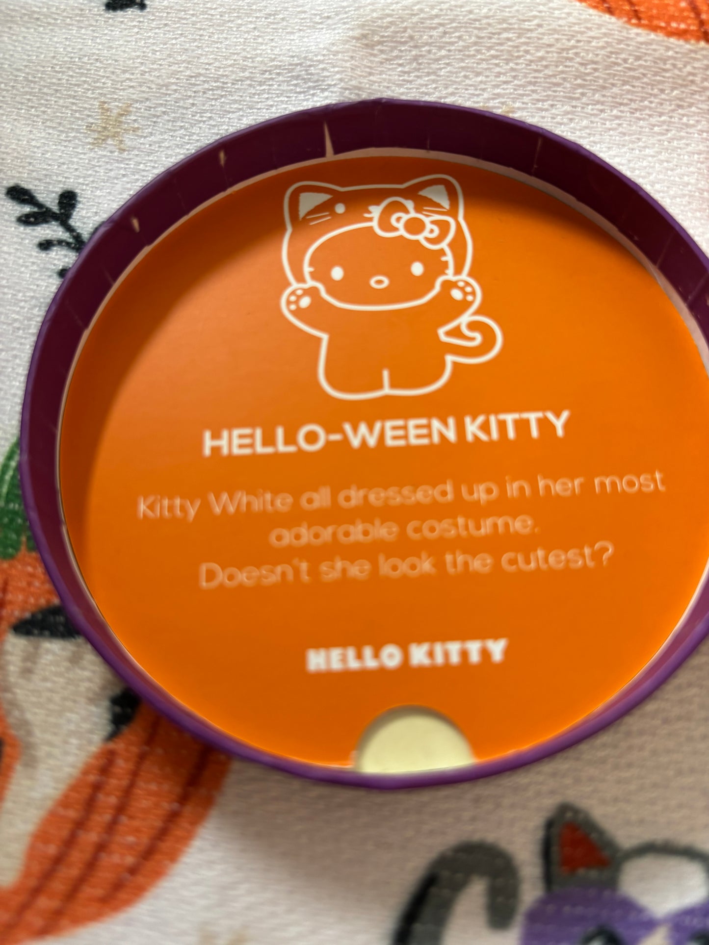 Pre Owned -  Hell-O-Ween Kitty Hello Kitty Brooch