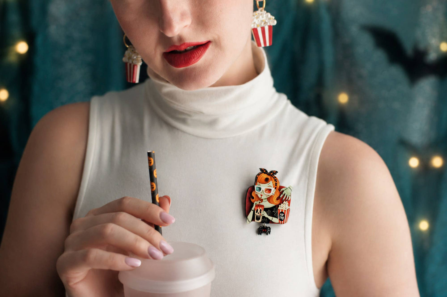 Zombie Girl Brooch