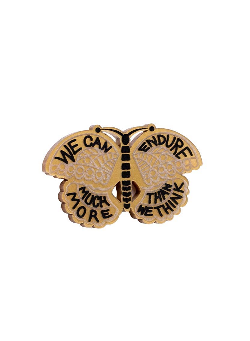 Frida Kahlo Butterfly Brooch - pre order expected before end of July