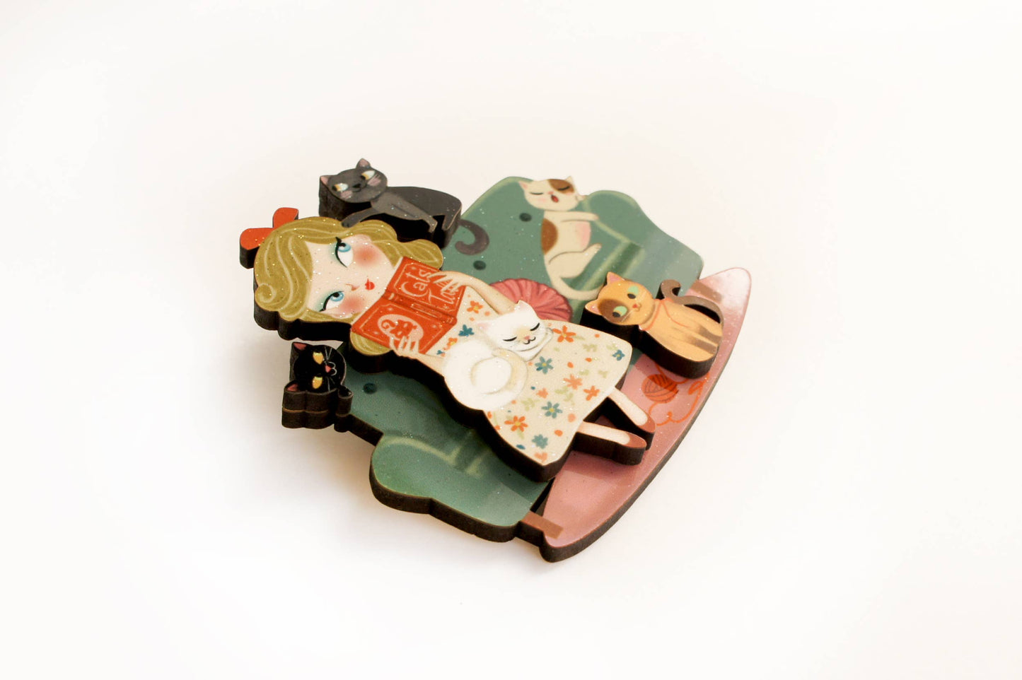 Cat Lover Brooch - expected 10th June