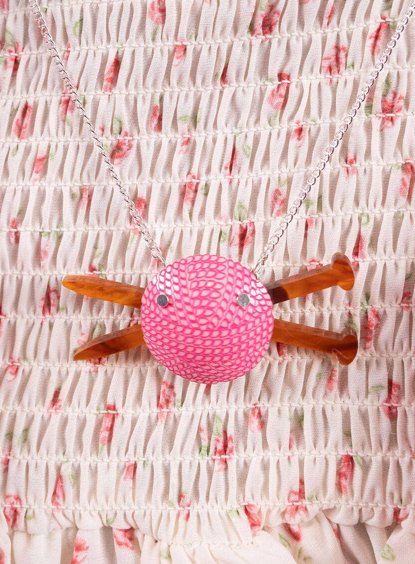 Ball of Wool Necklace