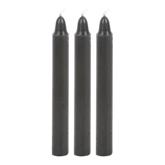 Pack of 12 Black Banish Negativity Magic Spell Candles