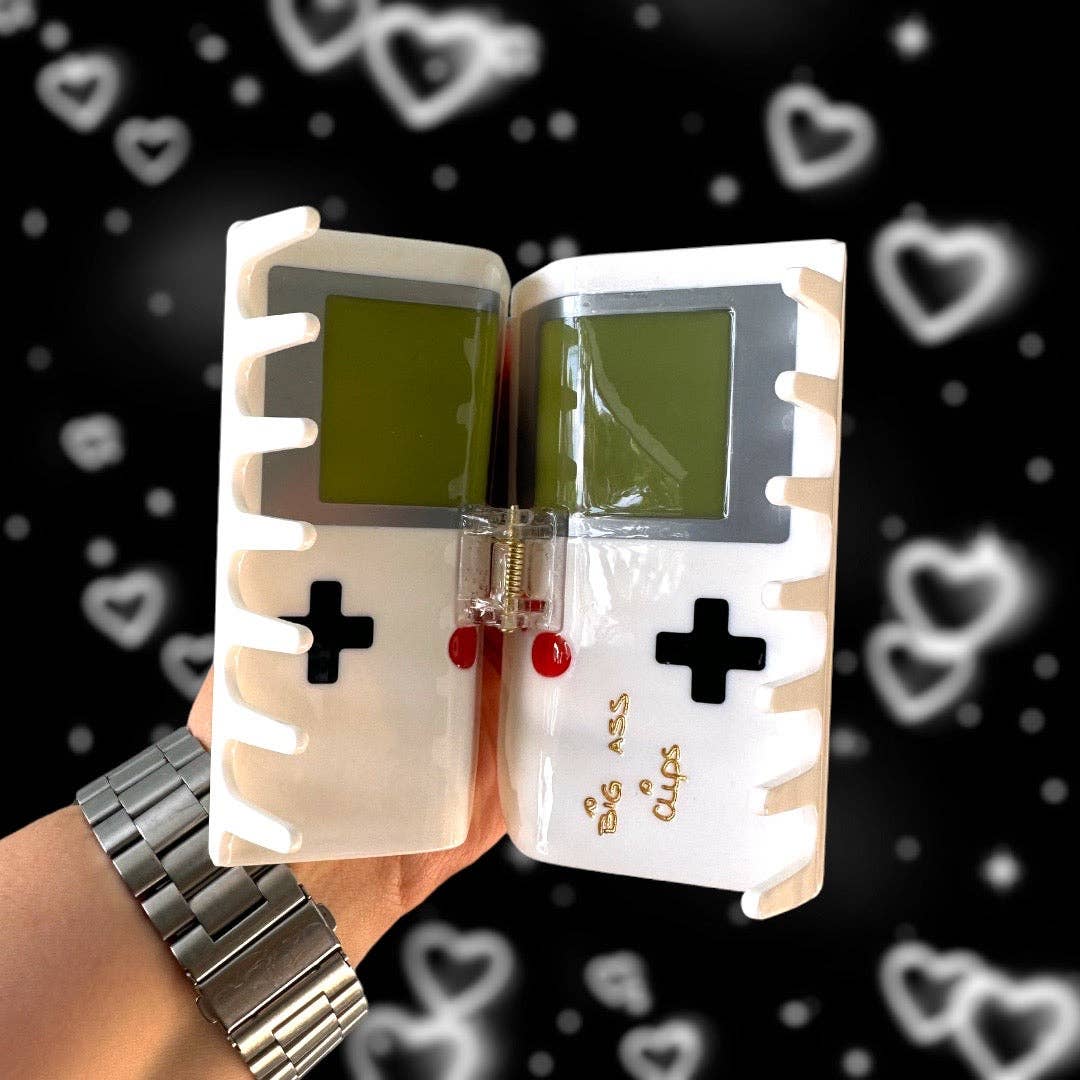 Gamer Hair Claw Clip