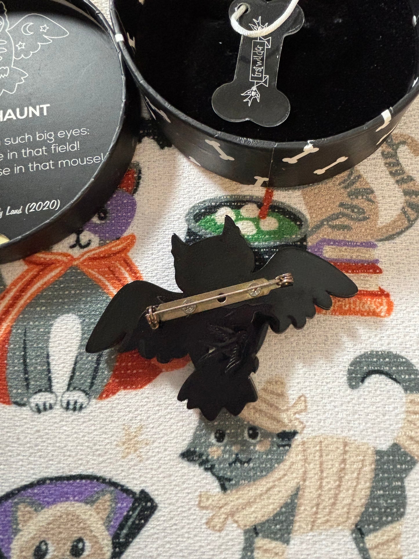 Pre Owned -  Hoot and Haunt Brooch
