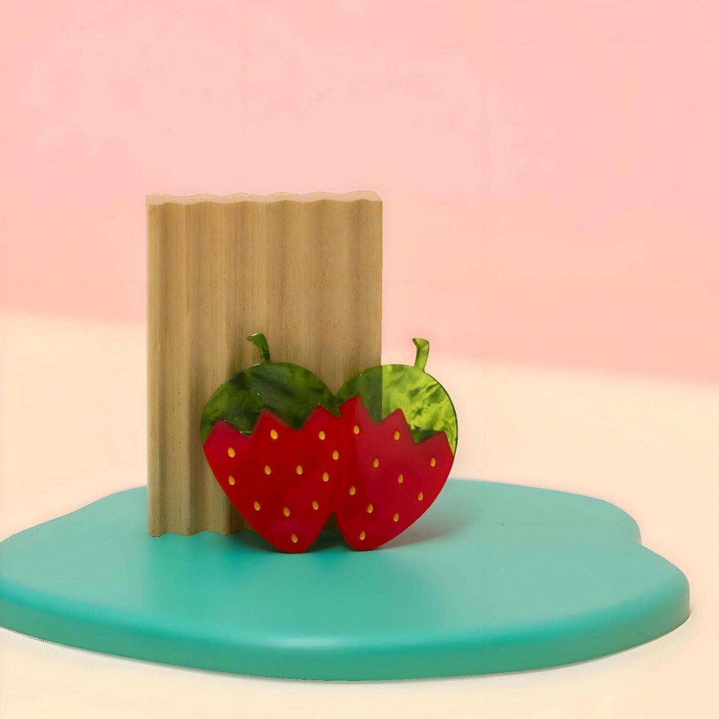 Strawberries French Barrette