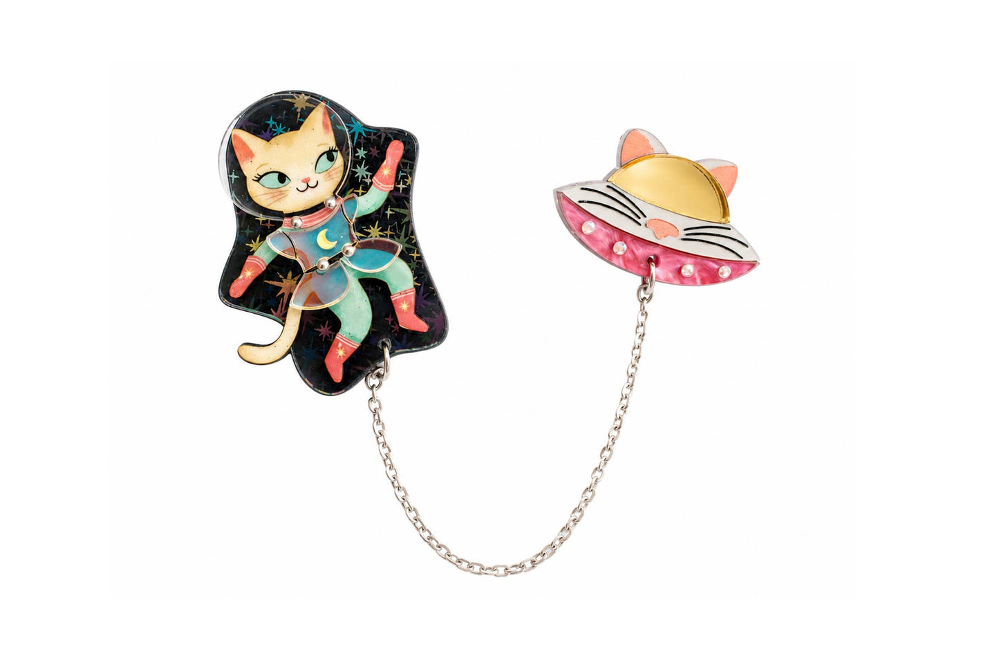 Double Clasp Feline Connection