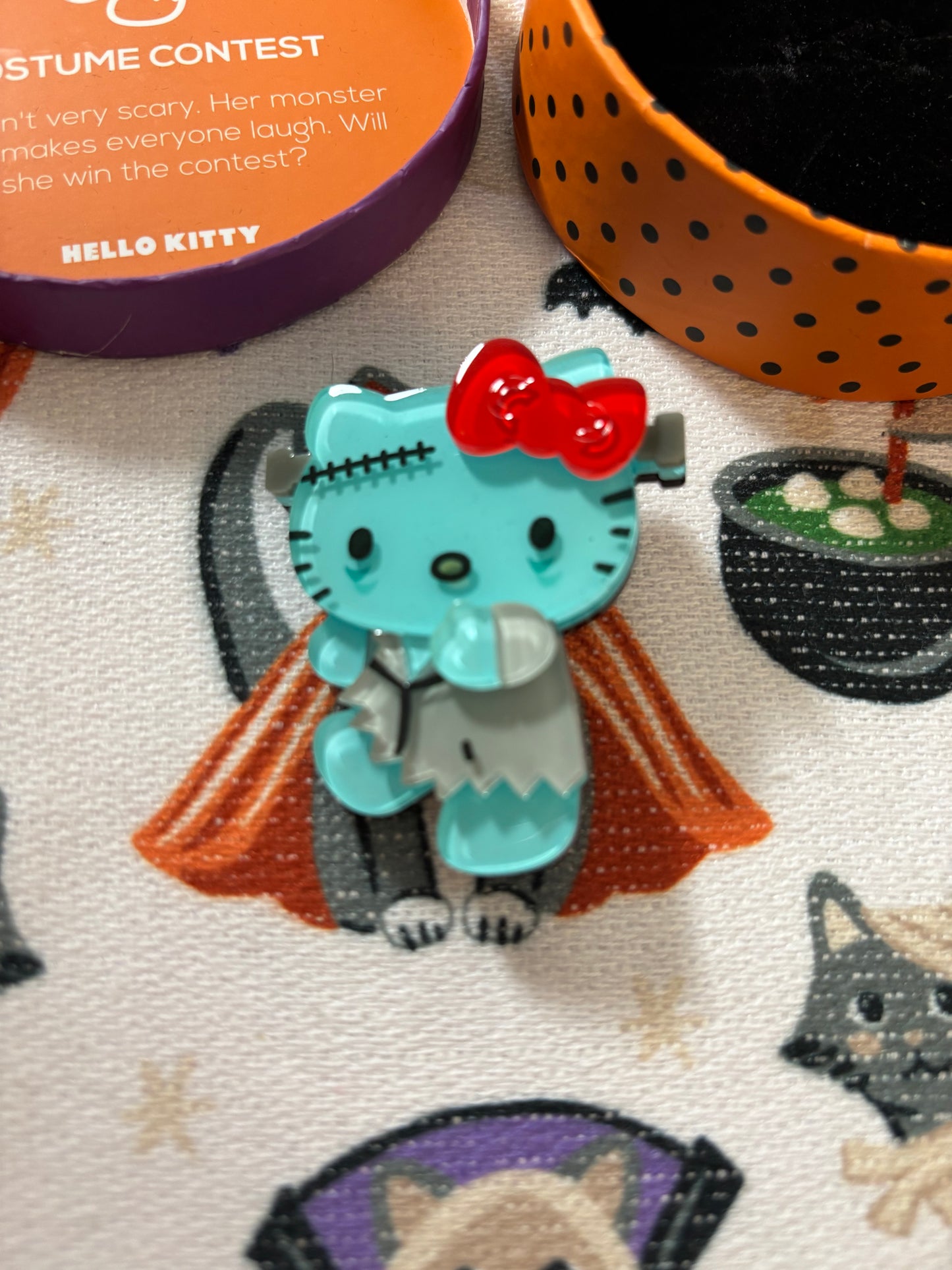 Pre Owned -  Costume Contest Hello Kitty Brooch