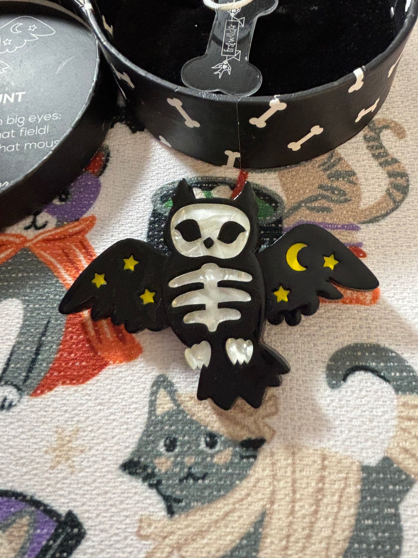 Pre Owned -  Hoot and Haunt Brooch
