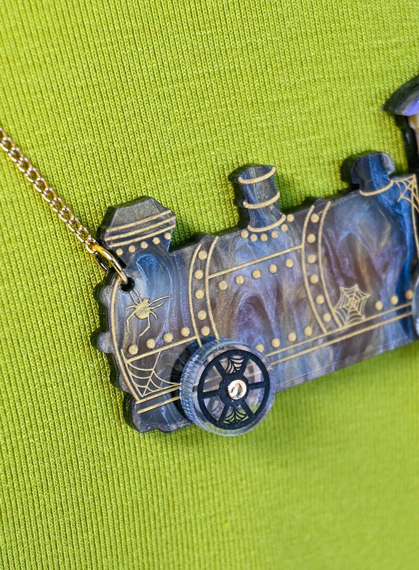 Ghost Train Necklace