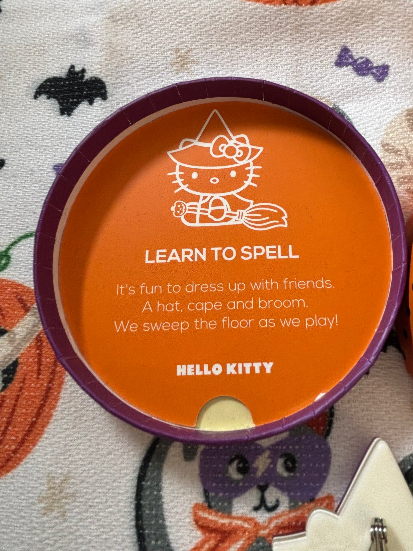 Pre Owned -  Learn to Spell Hello Kitty Brooch