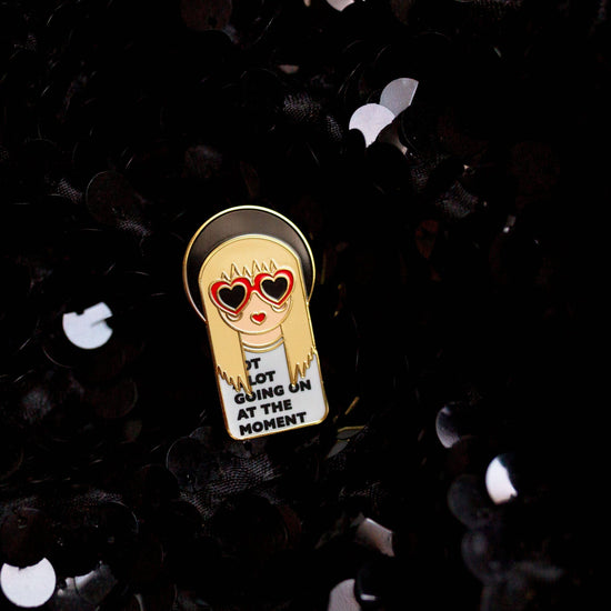 Little Icons cute hard enamel pin - Taylor