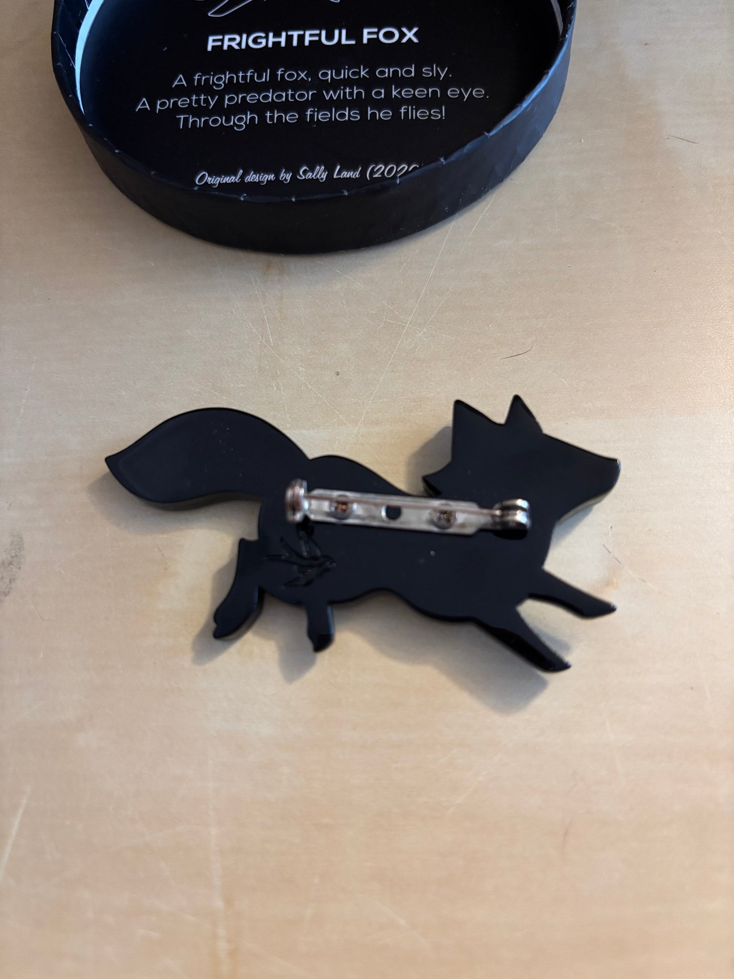 Pre Owned -  Frightful Fox Brooch
