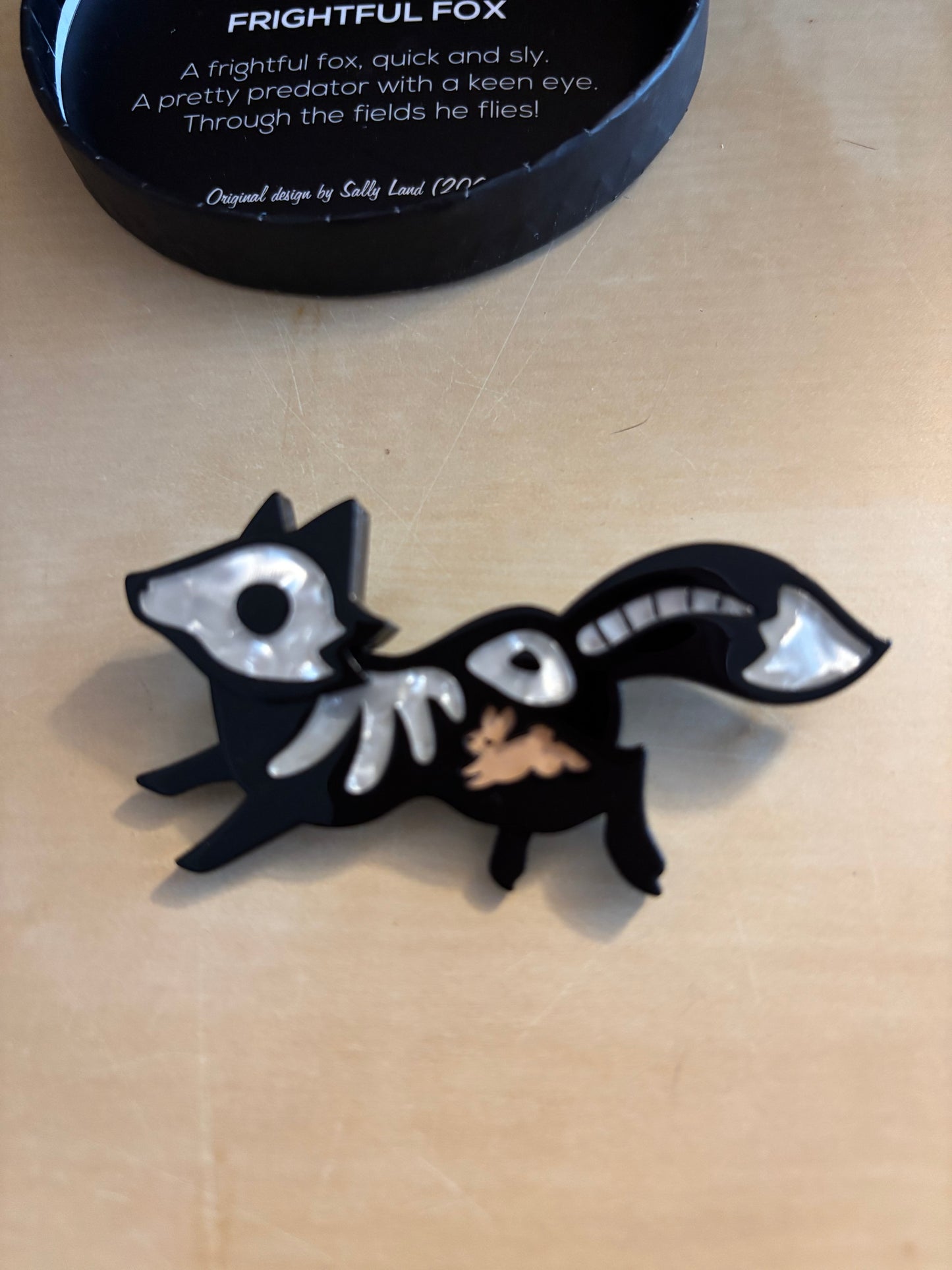 Pre Owned -  Frightful Fox Brooch