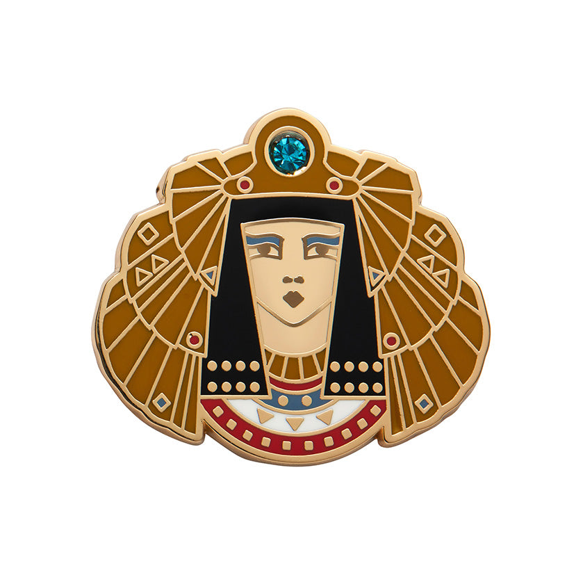Queen of the Nile Enamel Pin