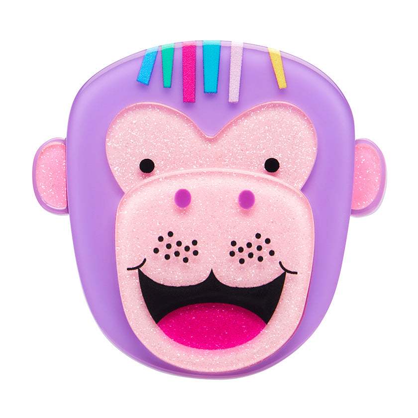 Load image into Gallery viewer, Charlie the Chimp Brooch
